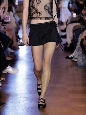 Sandy Liang Clara Low Rise Skort